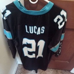 Ken Lucas #21 Panthers Players Jersey size L.